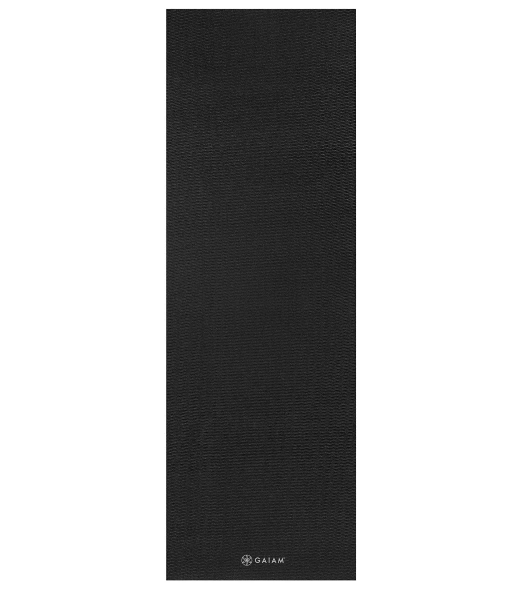 Gaiam Yoga Mat 68" 5mm Black