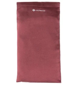 Halfmoon Silk Eye Pillow Garnet/Lavender