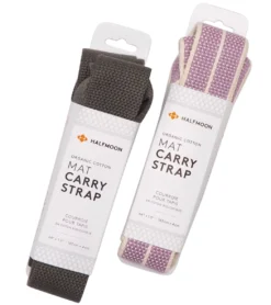 Halfmoon 6' Organic Cotton Loop Yoga Strap Lilac Weave