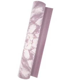Oak And Reed 4mm Yoga Mat, Tie Dye Medallion Mauve