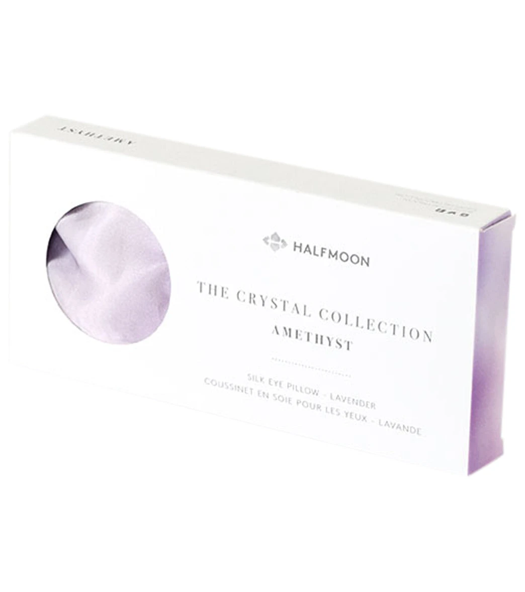 Halfmoon Crystal Collection Silk Eye Pillow - Image 2