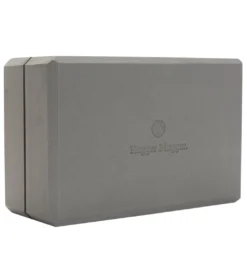 Hugger Mugger 4" Foam Yoga Block Grey