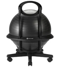 Gaiam Ultimate Balance Ball Chair Black