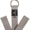 Hugger Mugger D-Ring Cotton Yoga Strap 6' Grey