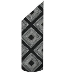 Mache Homi Yoga Mat Storage Tube | Rhombi Black, White