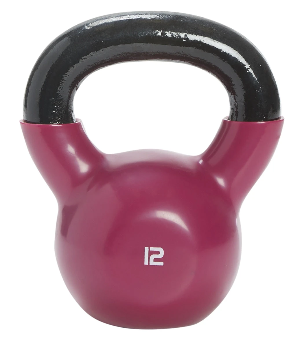 SPRI Kettlebell, 12lb Fuchsia - Image 3