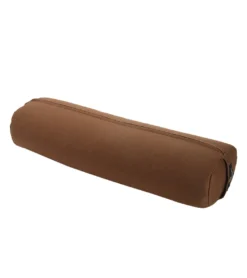 Hugger Mugger Junior Solid Yoga Bolster Brown