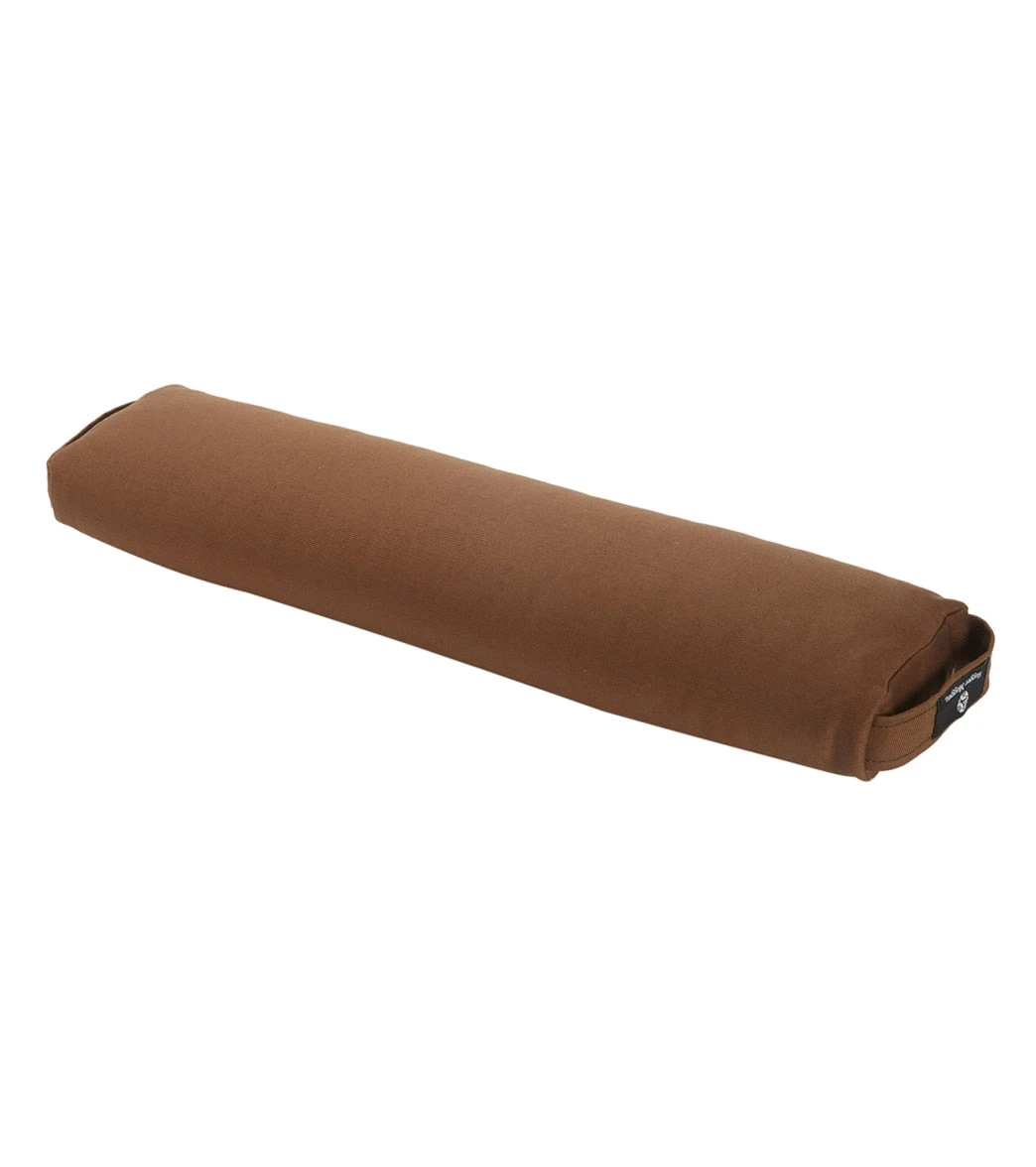 Hugger Mugger Pranayama Solid Yoga Bolster Brown