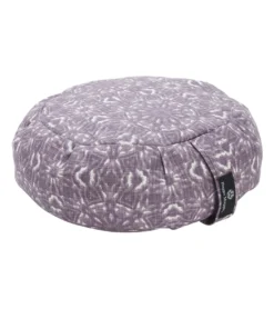 Hugger Mugger Zafu Printed Yoga Meditation Cushion Celestial Plum