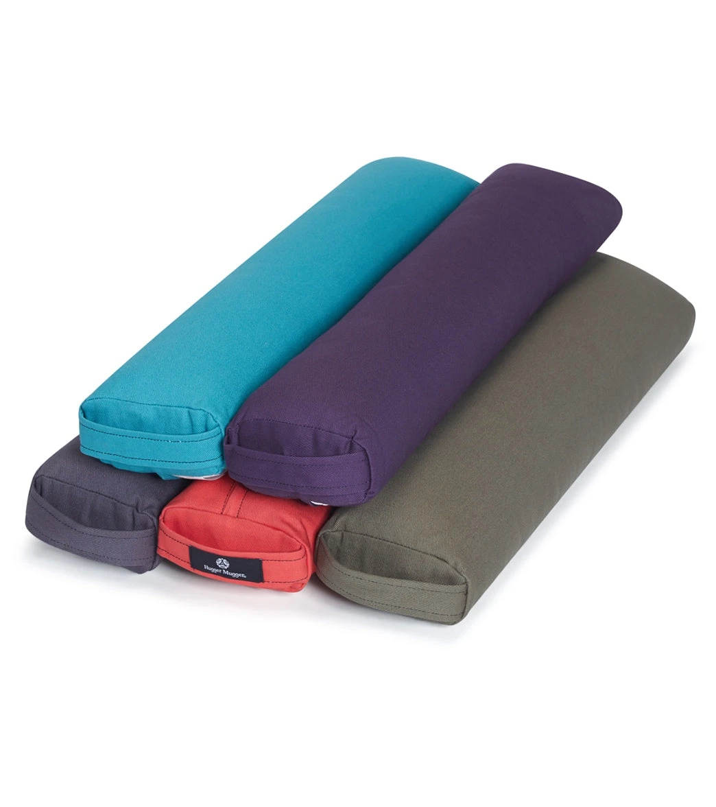 Hugger Mugger Pranayama Solid Yoga Bolster Sun - Image 4