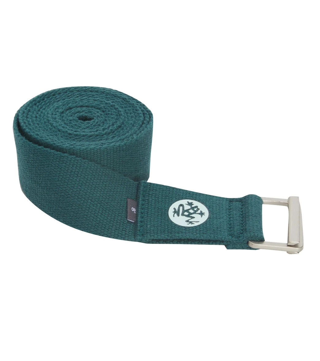 Manduka AligN 8' Yoga Strap Dark Deep Sea