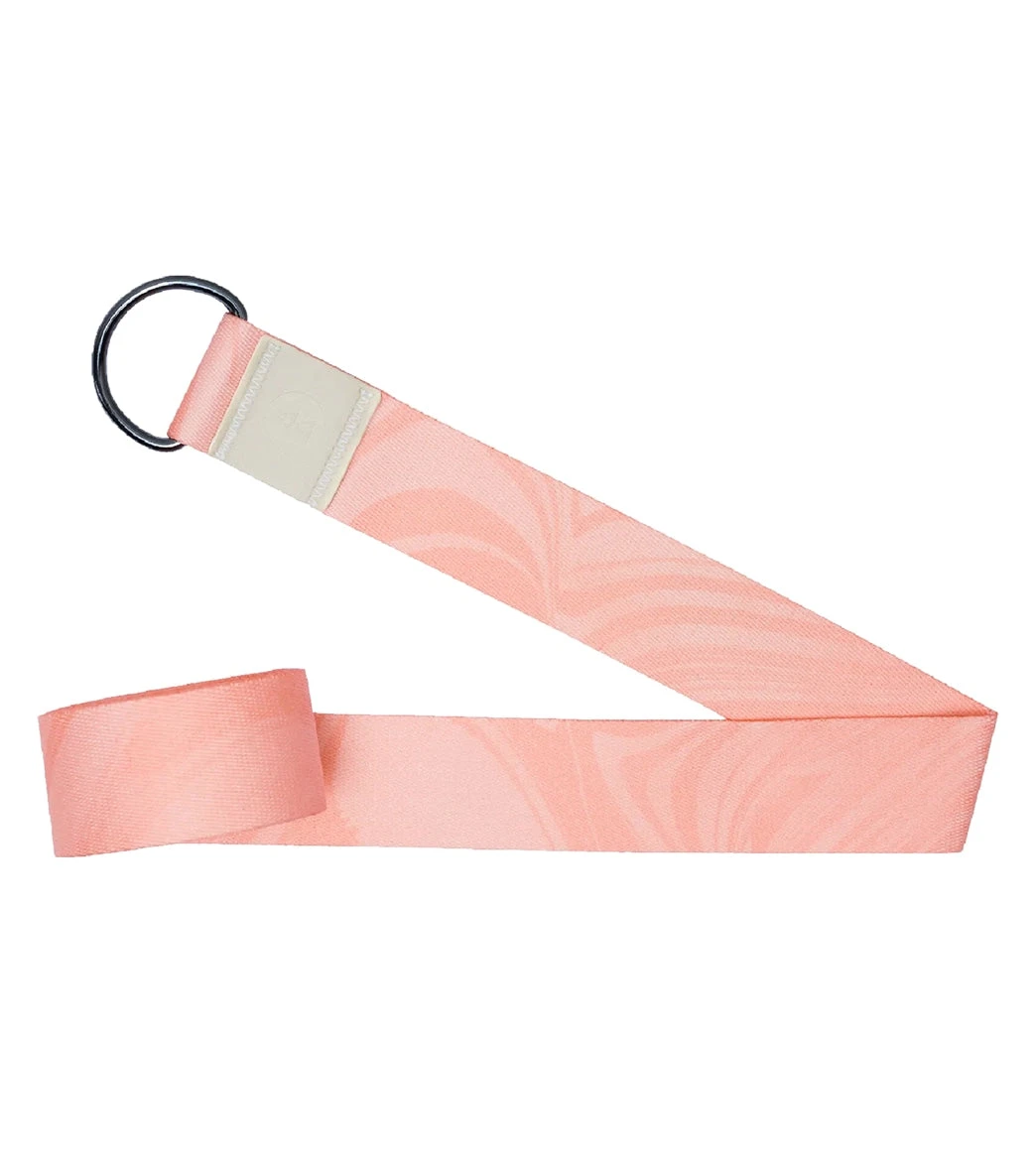 Yoga Design Lab Yoga Strap Coral - Image 5
