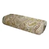 Hugger Mugger Standard Printed Yoga Bolster Paisley Café