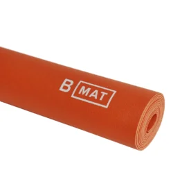 B Yoga Traveller Mat 71" 2mm Sienna Orange