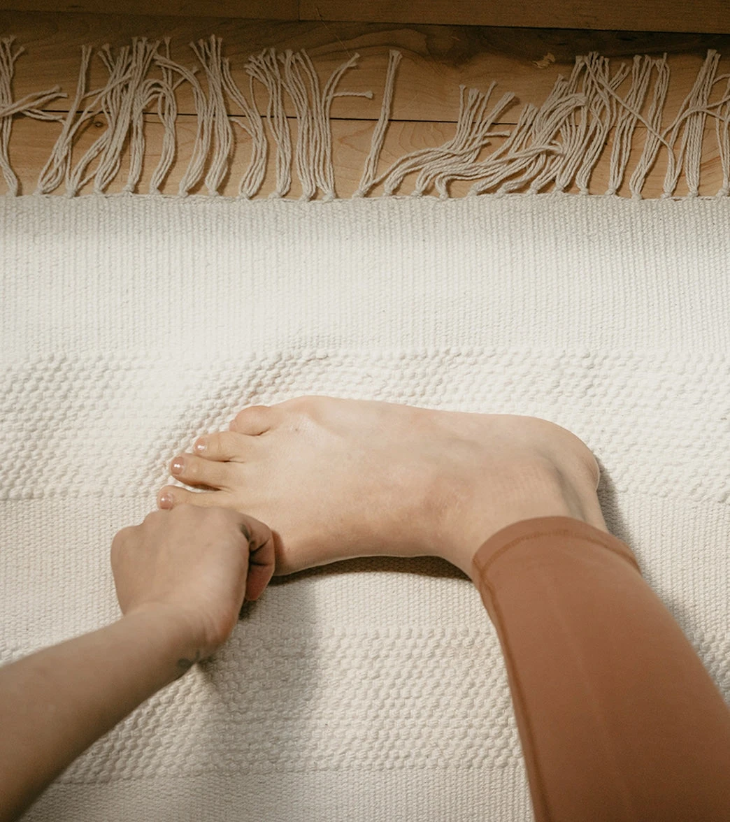 Halfmoon Cotton Practice Rug Natural Natural - Image 4