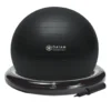 Gaiam Balance Ball & Base Kit Black