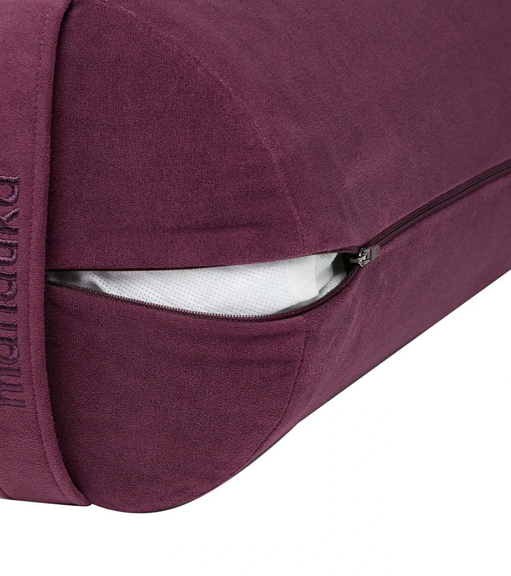 Manduka Enlight Round Yoga Bolster Indulge - Image 3